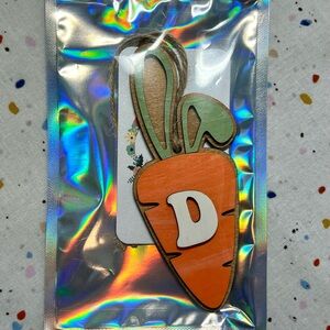 Orange Carrot Easter Basket Tag